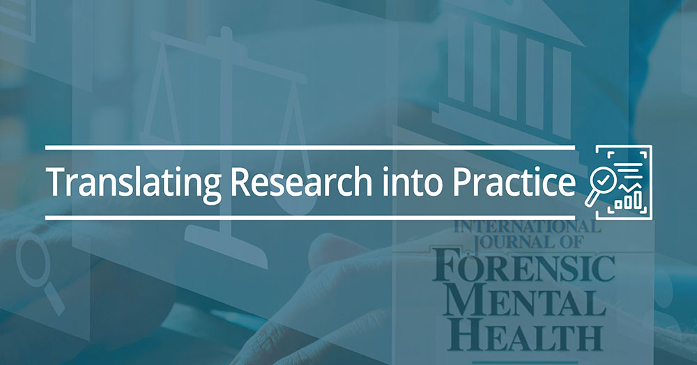 Professional Perceptions of Trauma-Informed Care in Forensic Settings